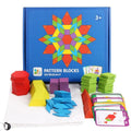 155pcs Wooden Puzzle Board Set, Educational Toys for Children, Learning Developing Toy For Kids Puzzle